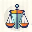 Icono representativo de Evaluación de Riesgos con balanza y escudo